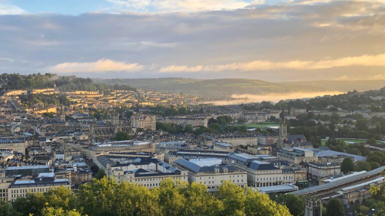 City of Bath from Alexandra Park