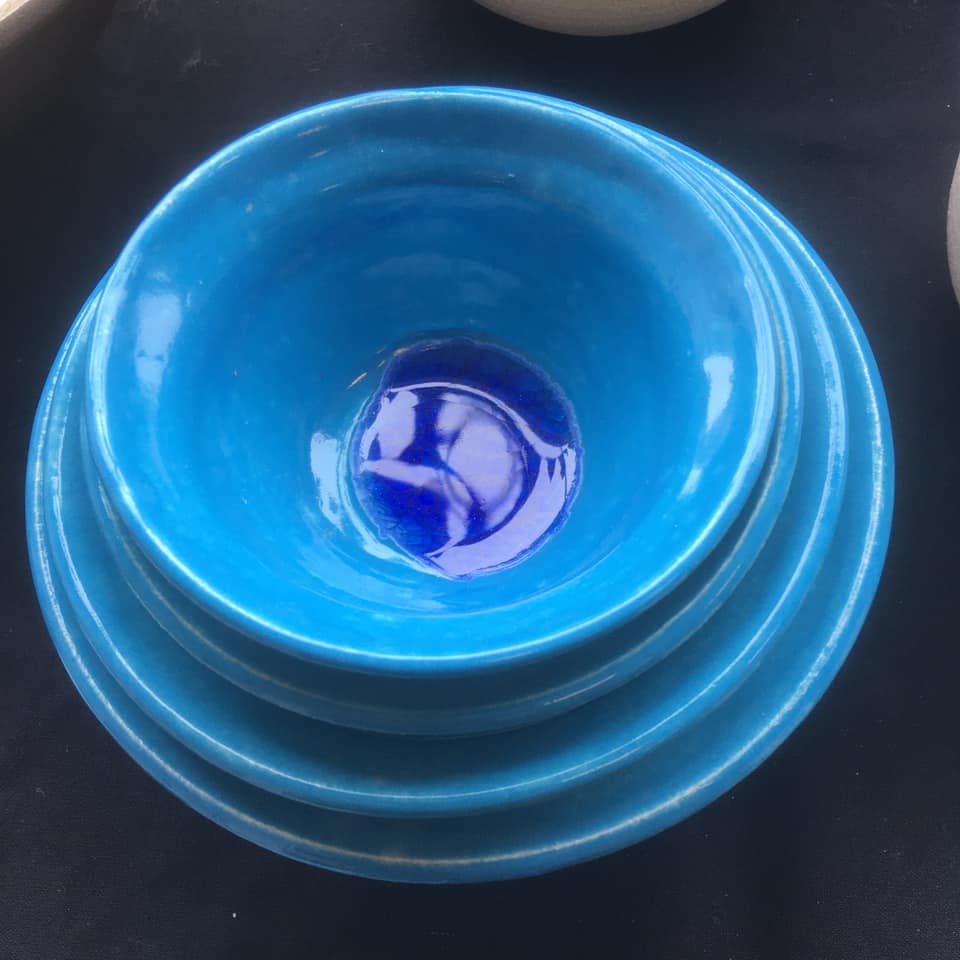 tapas bowls with glass